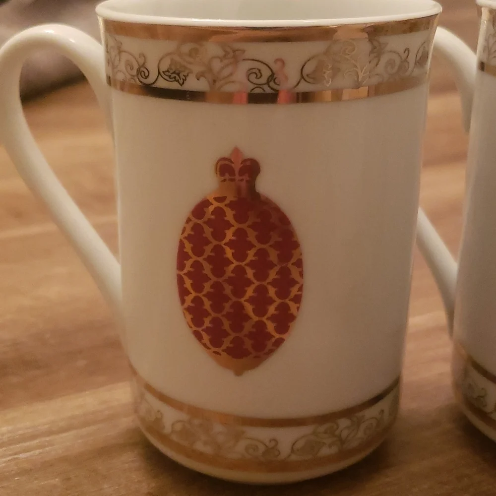 Formalities Imperial Egg Collwction by baum bros. Mug Set 4 - Picture 2 of 7